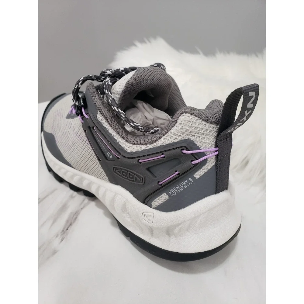 NEW‎ NO BOX SIZE 5 Womens Keen Tennis Shoes Sneakers NXIS EVO WP Steel Grey